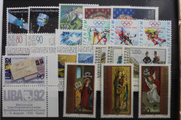 Liechtenstein Jahrgang 1991 Mit 1011-1032 Postfrisch -komplett- #SC850 - Autres & Non Classés