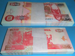 SAMBIA - ZAMBIA 50 Kwacha 2009 UNC Pick 37h UNC (1) Bundle á 100 St. Dealer Lot - Other - Africa