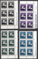 Litauen - Lithuania Mi 491-94 ** MNH 1991 Block Of 6 - 6er Block  (65506 - Litauen