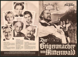 Filmprogramm IFB Nr. 980, Der Geigenmacher Von Mittenwald, Willi Roesner, Paul Richter, Regie: Rud. Schündler  - Magazines