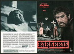 Filmprogramm IFB Nr. 6255, Barabbas, Anthony Quinn, Silvana Mangano, Regie: Richard Fleischer  - Zeitschriften