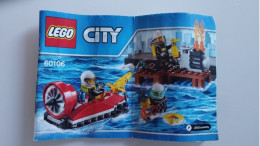 Lib489 Lego City Manuale Montaggio 60106 Instruction Overcaraft Pompieri Fire Brigade Pompiers - Cataloghi