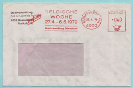 Letter - DUSSELDORF 26/04/1979 - BELGISCHE WOCHE 27/04-06/05/1979 - Frankeermachines (EMA)