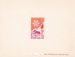 France épreuve De Luxe 1961 Le Mont Dore N° 1306 (1) - Luxusentwürfe