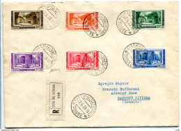 Archeologia Serie  Su Busta Raccomandata - Unused Stamps