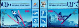 Artsakh 2018 "XXIII Winter Olympic Games.PyengChang - 2018" 2v Quality:100% - Arménie