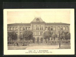 AK Lahr I. B., Friedrichschule, Während Des Krieges Kaserne Des Inf.-Regt. 171  - Lahr