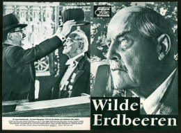Filmprogramm DNF, Wilde Erdbeeren, Victor Sjöström, Bibi Andersson, Regie: Ingmar Bergman  - Zeitschriften