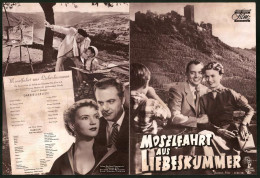 Filmprogramm DNF, Moselfahrt Aus Liebeskummer, Lisabet Müller, Will Quadflieg, Regie: Kurt Hoffmann  - Revistas