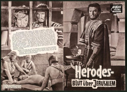 Filmprogramm DNF Nr. 4503, Herodes - Blut über Jerusalem, Edmund Purdom, Sylvia Lopez, Regie: Victor Tourjansky  - Revistas