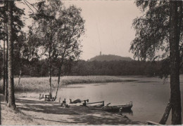 79585 - Frankreich - Eguelshardt - Etang De Hanau - Au Fond La Ruine Waldeck - Ca. 1965 - Sarreguemines