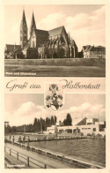 73970434 Halberstadt Dom Und Gleimhaus Sommerbad Freibad - Halberstadt