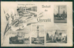 Vercelli Città Saluti Da Cartolina QZ2237 - Vercelli