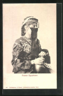 AK Femme Egyptienne, Arabische Volkstypen  - Ohne Zuordnung