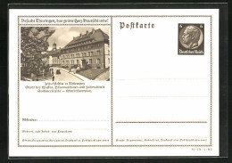 AK Zella-Mehlis In Thüringen, Teilansicht, Ganzsache  - Briefkaarten