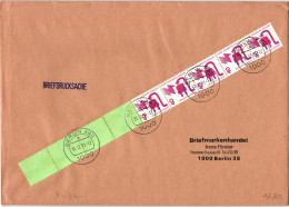 Berlin 407 RE 5 + 4 LF Auf Brief Als Einzelfrankatur Portogerecht #JF046 - Sonstige & Ohne Zuordnung