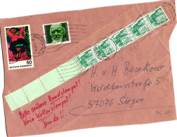 BRD Bund 915 RE 5 + 4 LF Auf Briefstück #JF077 - Other & Unclassified