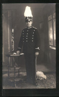 AK Uniformfoto, Niederländischer Musikkorpssoldat Mit Klarinette Und Paradebusch  - Guerre 1914-18