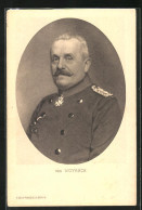 AK Heerführer Von Woyrsch In Uniform Mit Orden  - Guerre 1914-18
