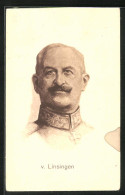 AK Heerführer V. Linsingen In Uniform  - Guerre 1914-18