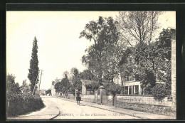 CPA Sannois, La Rue D`Eaubonne, Vue De La Rue  - Sannois