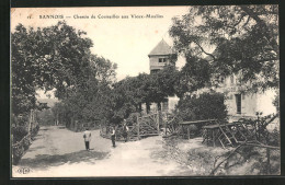 CPA Sannois, Chemin De Cormeilles Aux Vieux-Moulins  - Sannois