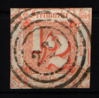 Thurn & Taxis 28 Gestempelt 1seitig Berührt #JT338 - Used