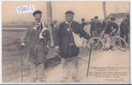 TROYES- REVOLTE DES VIGNERONS- 1911- DEUX VIGNERONS DES RICEYS- SEPTUAGENAIRES- MARQUIS - Troyes