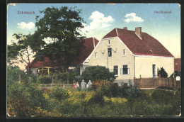 AK Zehdenick, Oberförsterei Mit Gartenpartie  - Zehdenick