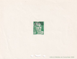 France Réunion CFA épreuve De Luxe 1951 Marianne De Gandon N° 295 - Unused Stamps