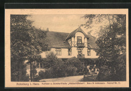AK Rotenburg I. Hann, Kurhaus Waldschlösschen  - Rotenburg (Wuemme)
