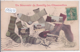 ROMILLY-SUR-SEINE- UN SOUVENIR DE ROMILLY-LES-CHAUSSETTES- MULTI-VUES - Romilly-sur-Seine