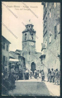 Rieti Poggio Mirteto PIEGHINA Cartolina MV1463 - Rieti