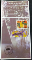 Brochure Brazil Edital 1997 13 Fauna And Flora Amazonas Fish Without Stamp - Covers & Documents