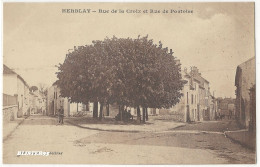 Herblay (95) Rue De La Croix Et Rue De Pontoise , Non écrite 1900/1910 - Herblay