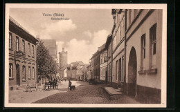 AK Vacha /Rhön, Bahnhofstrasse Mit Pferdewagen  - Vacha