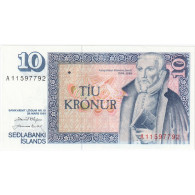 Billet, Iceland, 10 Kronur, 1961, 1961-03-29, KM:48a, NEUF - IJsland