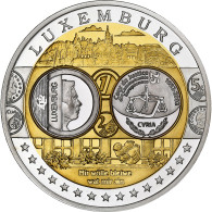 Luxembourg, Médaille, Euro, Europa, Argent, FDC, FDC - Other & Unclassified