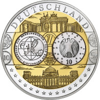 Allemagne, Médaille, Euro, Europa, Argent, FDC - Other & Unclassified