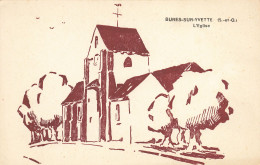 91 BURES SUR YVETTE L EGLISE - Bures Sur Yvette