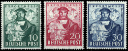 ALLEMAGNE / DEUTSCHLAND (British/American Zone) 1949 Mi.103a/5a Hannover Export Fair - Mint (103 & 105**, 104*) - Neufs