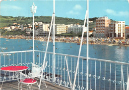 ITALIE Marche GABICCE MARE Panorama De La Plage Et Hotels 17(scan Recto-verso) MA502 - Otros & Sin Clasificación