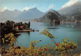 LE LAC D ANNECY Le Petit Lac Et Le Massif Des Bauges TALLOIRES ET DUINGT 9(scan Recto-verso) MA538 - Talloires