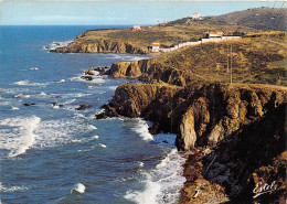 ARGELES PLAGE La Cote Rocheuse Vers Collioure Dernier Contreforts Des Alberes 19(scan Recto-verso)MA593 - Argeles Sur Mer