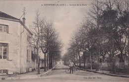 R8-47) LAVARDAC - AVENUE DE LA GARE - ( 2 SCANS )  - Lavardac