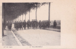 R9-93) VILLEMOMBLE  - 76 EME  DE  LIGNE -  MILITAIRES -  ( 2 SCANS )  - Villemomble