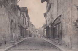 R11-47) CASTELJALOUX - RUE DE VEYRIES - EN  1907 - ( 2 SCANS ) - Casteljaloux