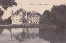 R12-24) MUSSIDAN - DORDOGNE - CHATEAU DE FOURNIL - ( 2 SCANS )  - Mussidan