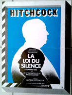 Affiche Originale De Ciné LA LOI DU SILENCE I CONFESS Alfred HITCHCOCK Montgomery CLIFT 1952 R 40X60CM - Affiches & Posters