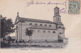 R19-47) TONNEINS - EGLISE SAINT PIERRE -  ANIMEE - EN  1906 - Tonneins